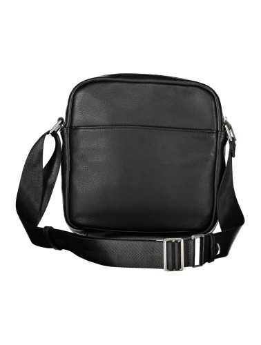 GUESS JEANS MEN'S BLACK SHOULDER BAG