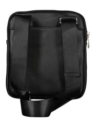 GUESS JEANS MEN'S BLACK SHOULDER BAG