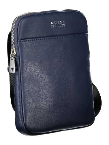 GUESS JEANS MEN'S BLUE SHOULDER BAG