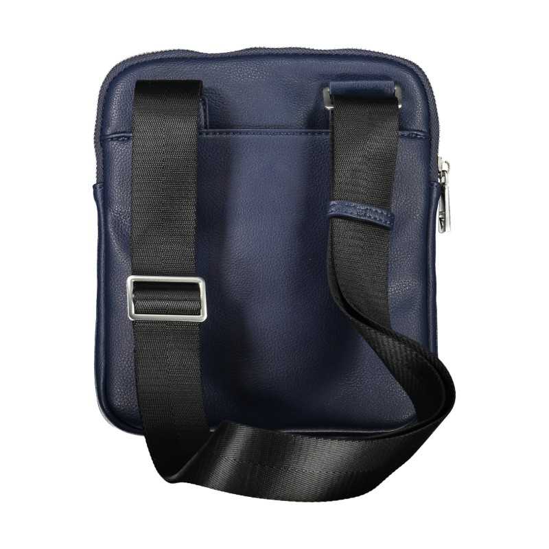 GUESS JEANS MEN'S BLUE SHOULDER BAG