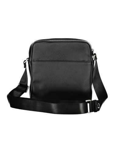 GUESS JEANS MEN'S BLACK SHOULDER BAG