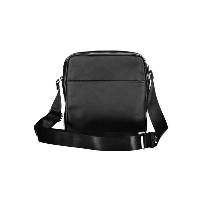 GUESS JEANS MEN'S BLACK SHOULDER BAG