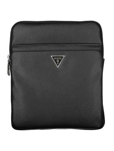 GUESS JEANS MEN'S BLACK SHOULDER BAG