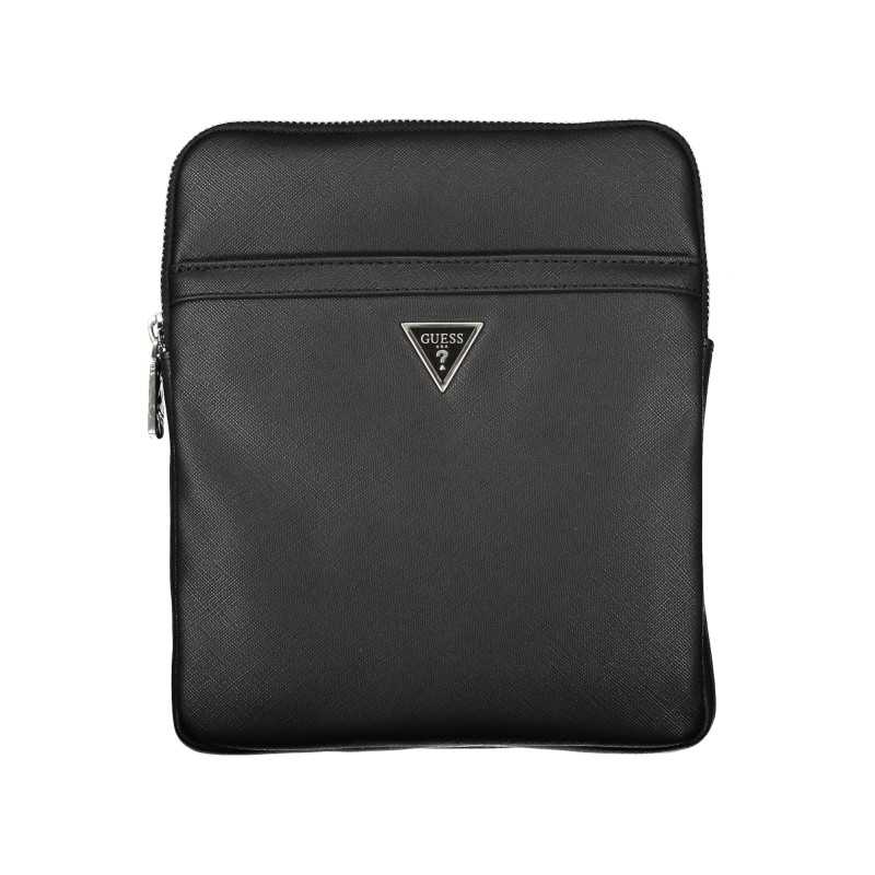 GUESS JEANS MEN'S BLACK SHOULDER BAG