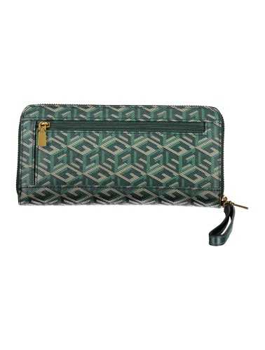 GUESS JEANS GREEN WOMEN'S WALLET