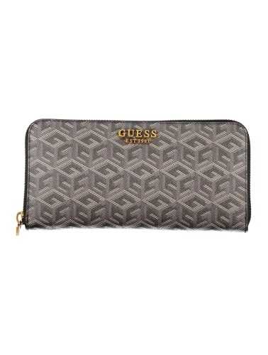 GUESS JEANS BLACK WOMEN'S WALLET