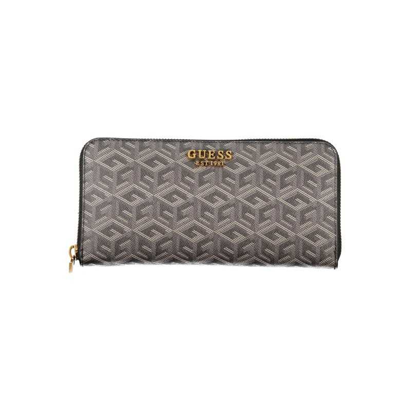 GUESS JEANS BLACK WOMEN'S WALLET