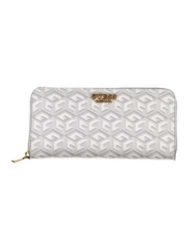 GUESS JEANS WOMEN'S WALLET WHITE