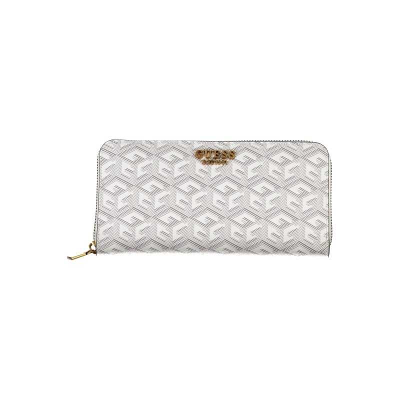 GUESS JEANS WOMEN'S WALLET WHITE