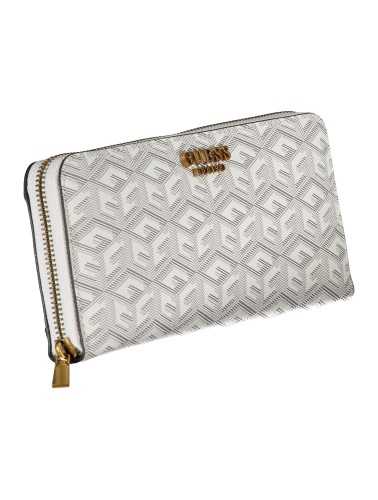 GUESS JEANS WOMEN'S WALLET WHITE