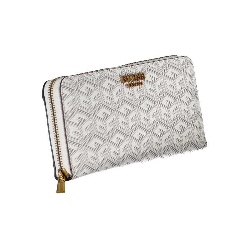 GUESS JEANS WOMEN'S WALLET WHITE