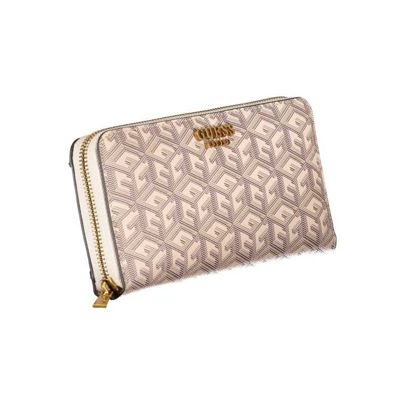 GUESS JEANS WOMEN'S WALLET BEIGE