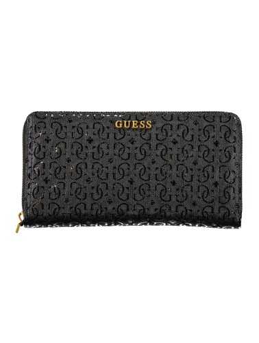 GUESS JEANS BLACK WOMEN'S WALLET