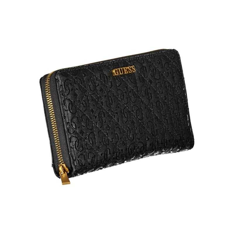 GUESS JEANS BLACK WOMEN'S WALLET