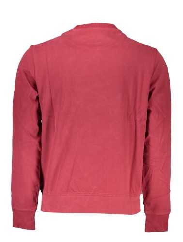 HARMONT & BLAINE MEN'S RED ZIP-OUT SWEATSHIRT