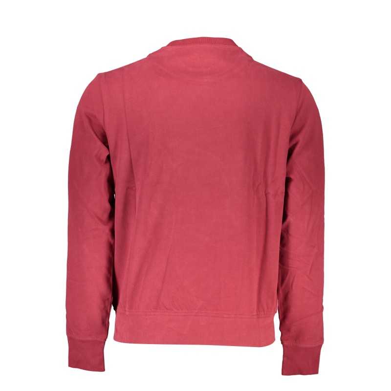 HARMONT & BLAINE MEN'S RED ZIP-OUT SWEATSHIRT