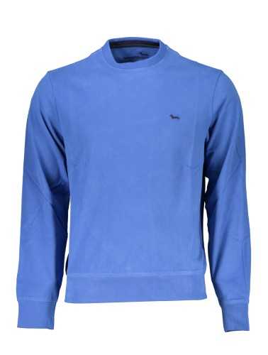 HARMONT & BLAINE MEN'S BLUE ZIPLESS SWEATSHIRT