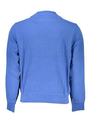 HARMONT & BLAINE MEN'S BLUE ZIPLESS SWEATSHIRT