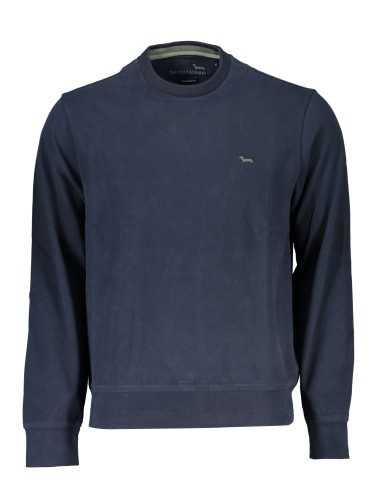 HARMONT & BLAINE MEN'S BLUE ZIPLESS SWEATSHIRT