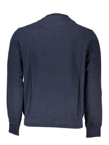 HARMONT & BLAINE MEN'S BLUE ZIPLESS SWEATSHIRT