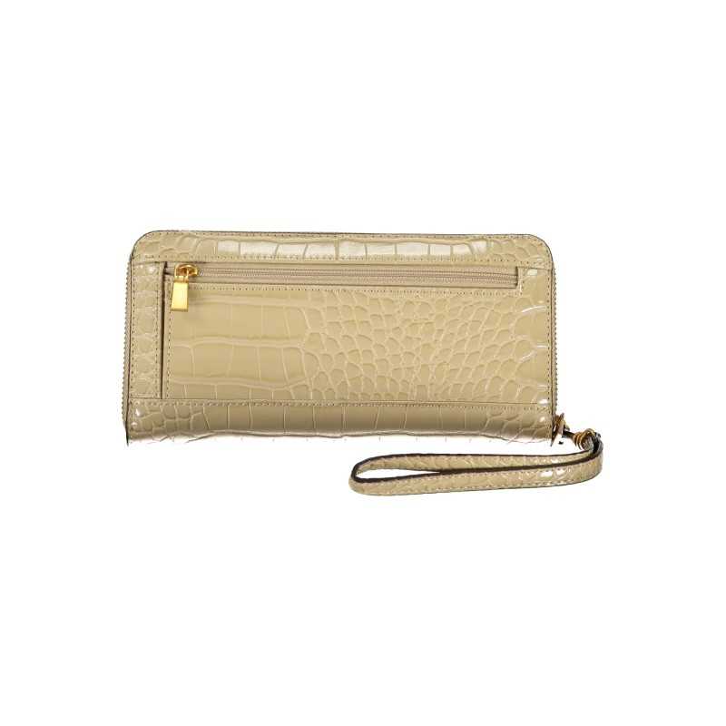 GUESS JEANS WOMEN'S WALLET BEIGE