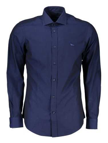 HARMONT & BLAINE CAMICIA MANICHE LUNGHE UOMO BLU