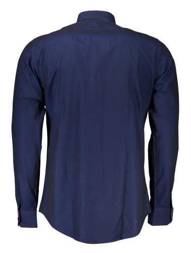 HARMONT & BLAINE MEN'S LONG SLEEVE SHIRT BLUE