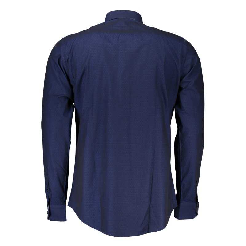 HARMONT & BLAINE MEN'S LONG SLEEVE SHIRT BLUE