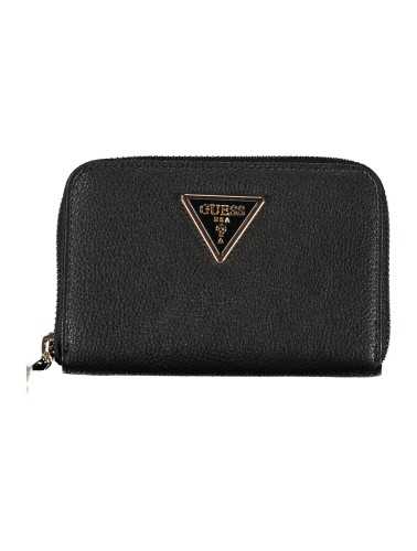 GUESS JEANS BLACK WOMEN'S WALLET