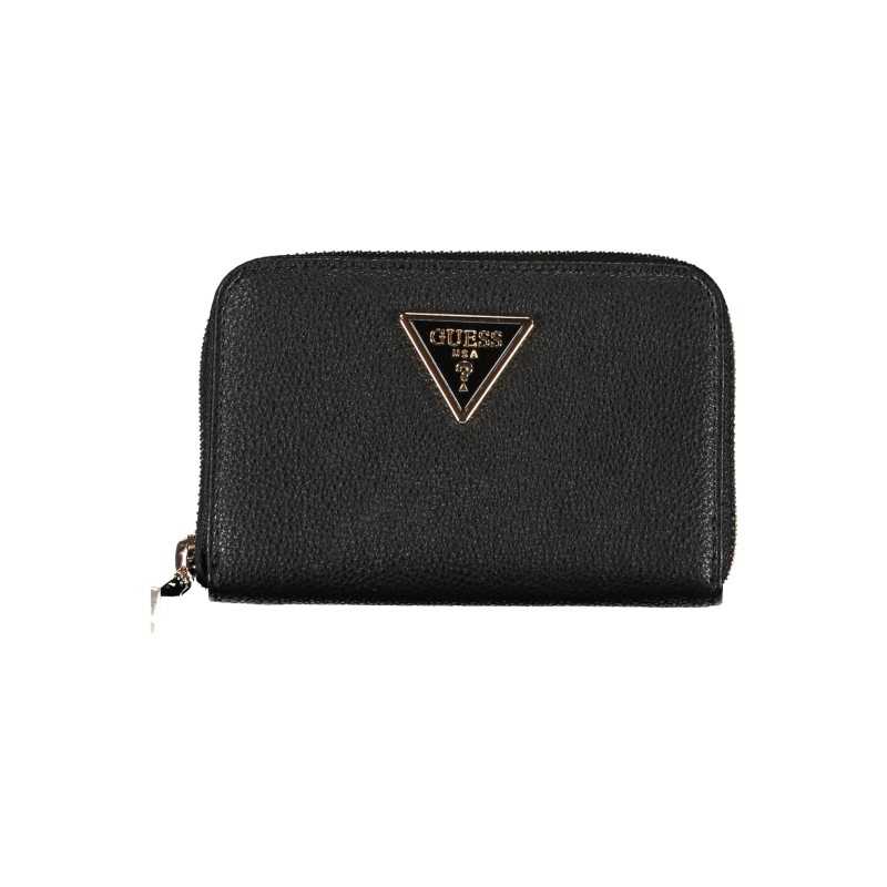 GUESS JEANS BLACK WOMEN'S WALLET