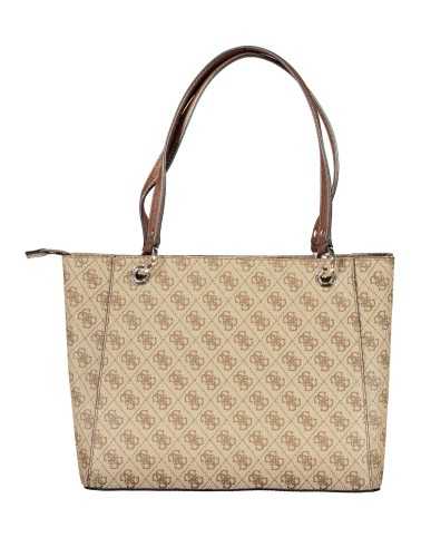 GUESS JEANS BEIGE WOMEN'S BAG