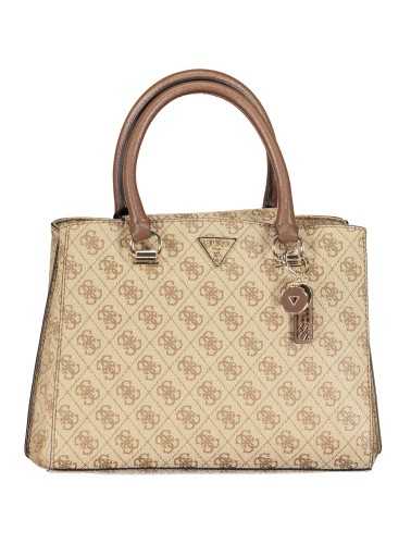 GUESS JEANS BEIGE WOMEN'S BAG