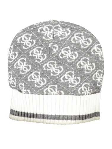 GIUESS JEANS GRAY MEN'S BEANIE