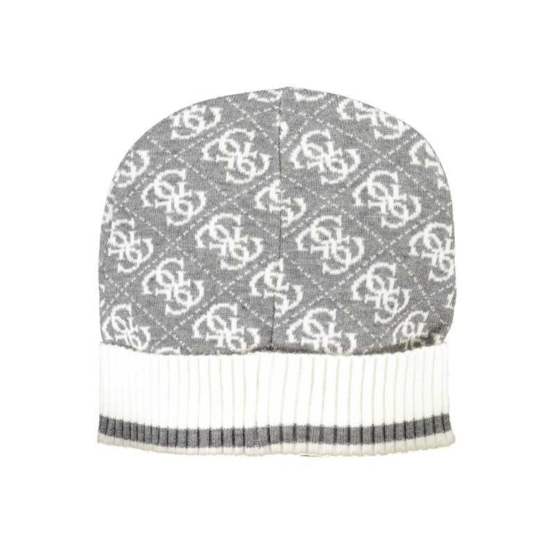 GIUESS JEANS GRAY MEN'S BEANIE