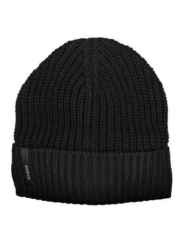 GIUESS JEANS BLACK MEN'S BEANIE