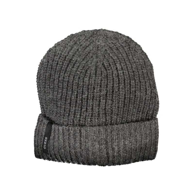 GIUESS JEANS GRAY MEN'S BEANIE