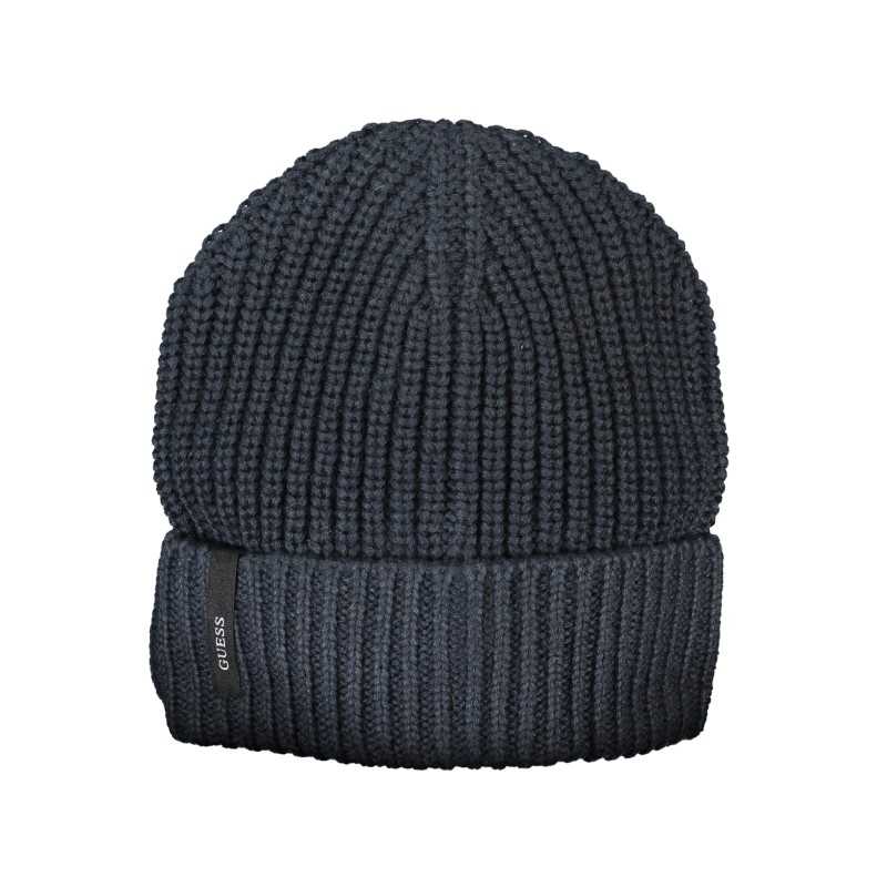 GIUESS JEANS BLUE MEN'S BEANIE