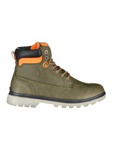 US POLO ASSN. MEN'S GREEN BOOT FOOTWEAR