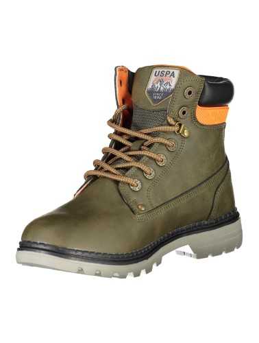 US POLO ASSN. MEN'S GREEN BOOT FOOTWEAR