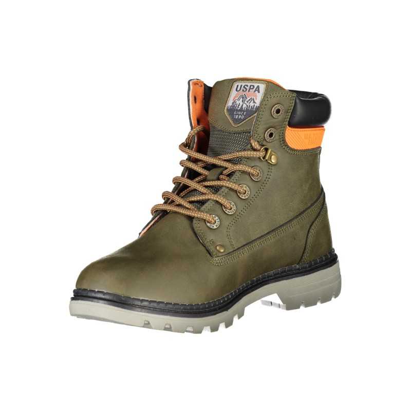 US POLO ASSN. MEN'S GREEN BOOT FOOTWEAR