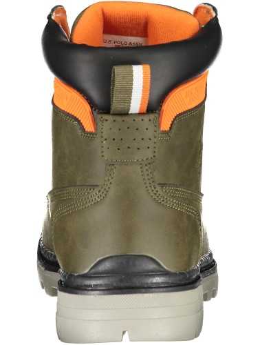 US POLO ASSN. MEN'S GREEN BOOT FOOTWEAR