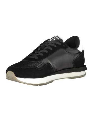 SERGIO TACCHINI BLACK MEN'S SPORTS SHOES