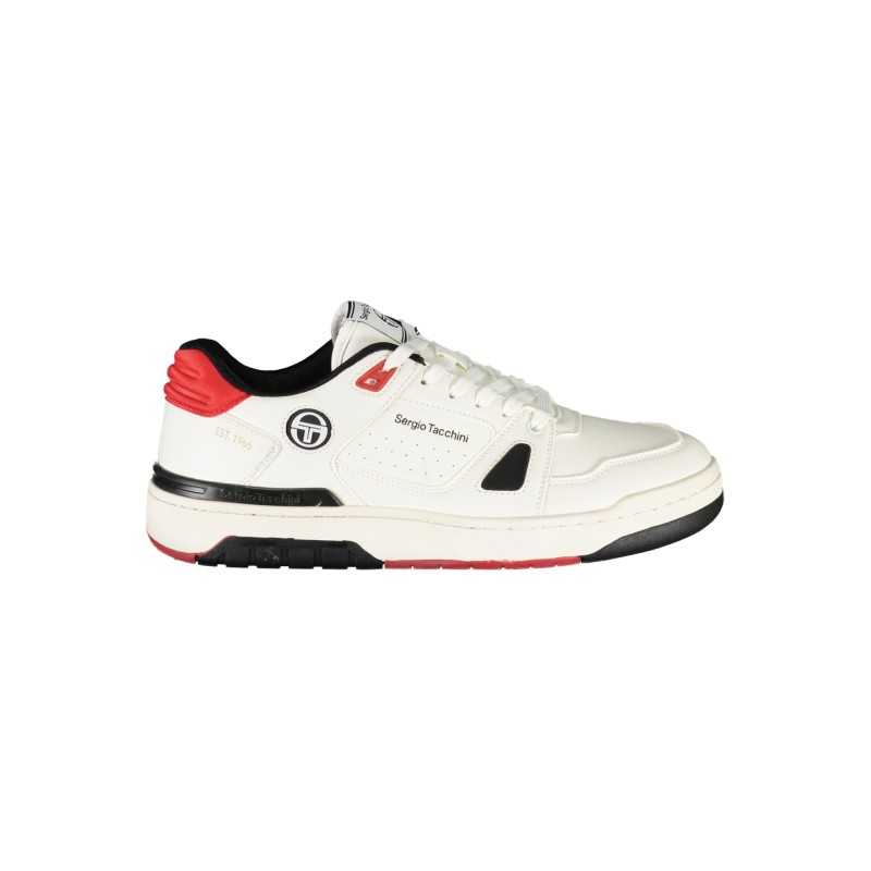 SERGIO TACCHINI WHITE MEN'S SPORTS SHOES