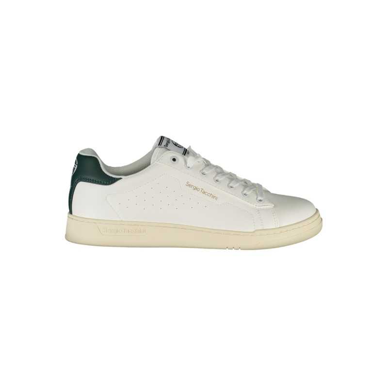 SERGIO TACCHINI WHITE MEN'S SPORTS SHOES