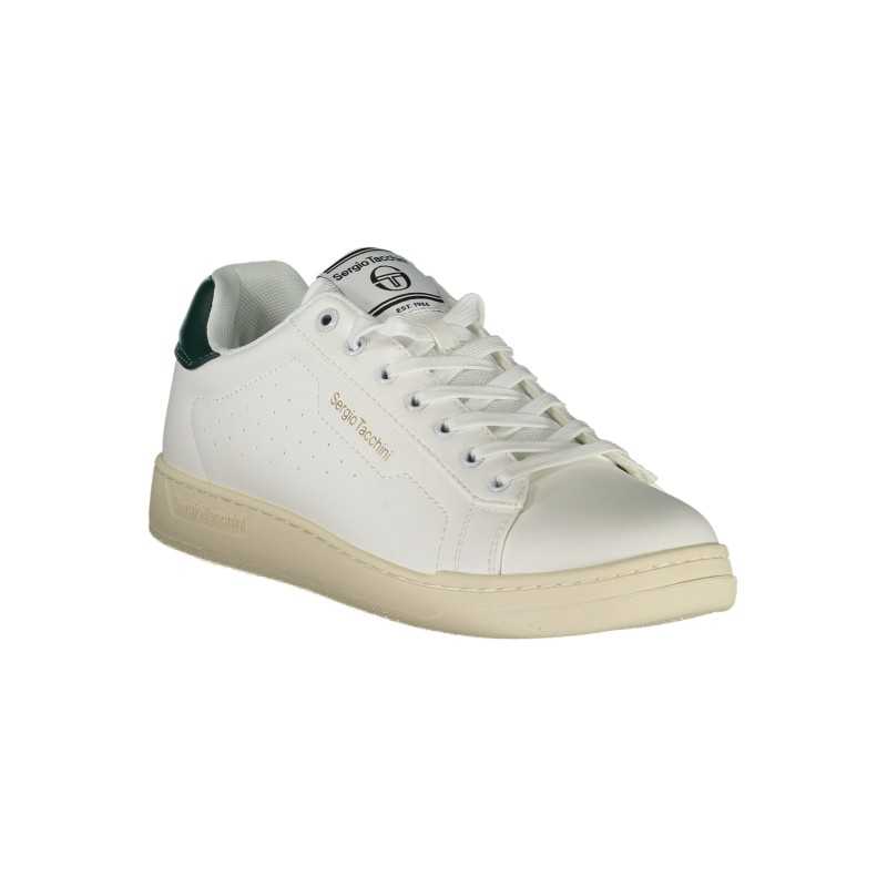 SERGIO TACCHINI WHITE MEN'S SPORTS SHOES