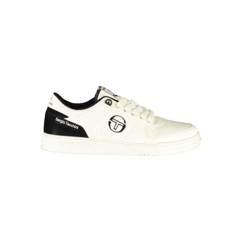 SERGIO TACCHINI WHITE MEN'S SPORTS SHOES