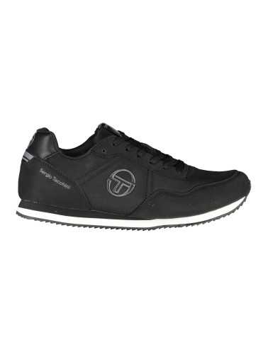 SERGIO TACCHINI BLACK MEN'S SPORTS SHOES