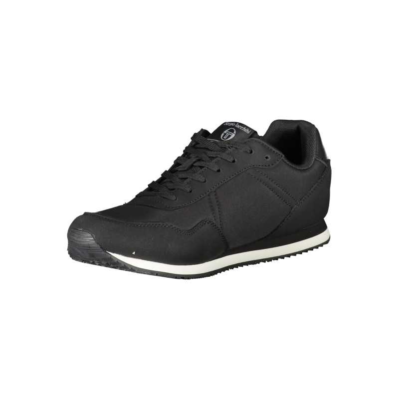 SERGIO TACCHINI BLACK MEN'S SPORTS SHOES