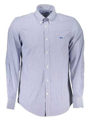 HARMONT & BLAINE MEN'S LONG SLEEVE SHIRT BLUE