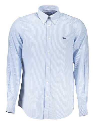 HARMONT & BLAINE MEN'S BLUE LONG SLEEVE SHIRT